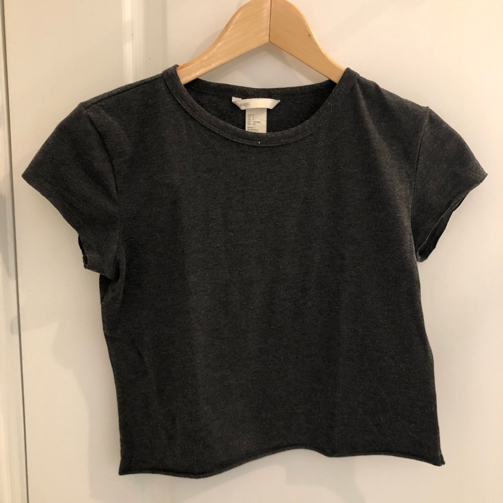 Fitted Cropped Tee